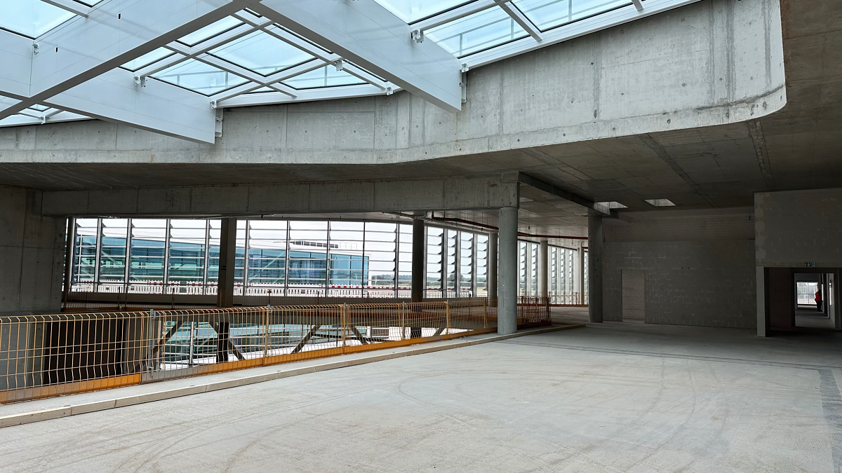 Terminal 1 site visit